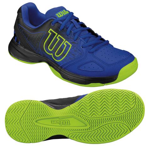 WILSON KAOS Comp Junior Tennis Shoes - Blue/Black - main image